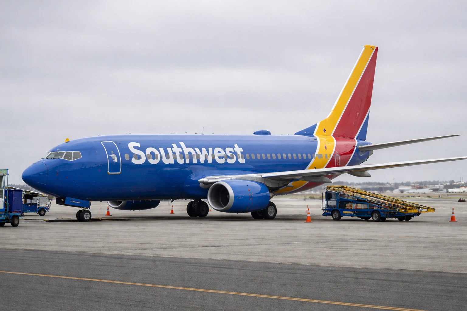 Southwest Airlines Flight 1380 – Boeing 737-700 Southwest Airlines Boeing 737-700 aircraft similar to the airplane involved in Southwest Flight 1380