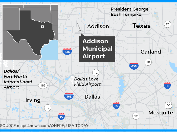 10 Dead in Small Plane Crash at Dallas Area Airport 10 Dead in Small Plane Crash at Dallas Area Airport