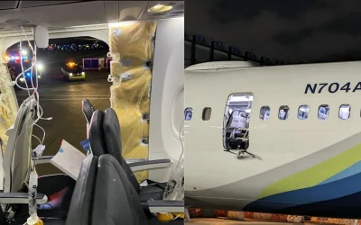 Door Blows Off, FAA Grounds Boeing 737 Max 9