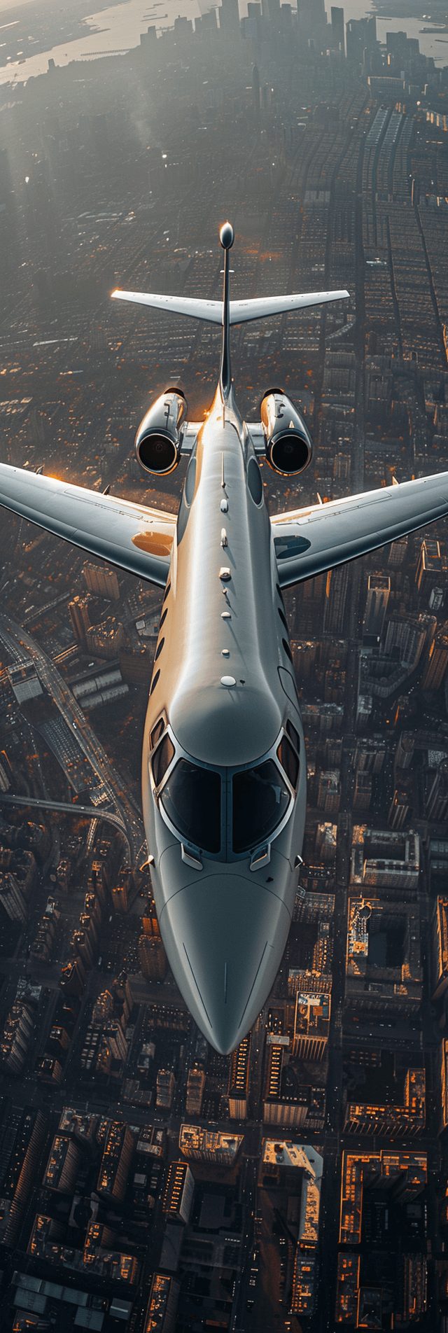 Gulfstream Corporate Jet in flight. Gulfstream Corporate Jet in flight.