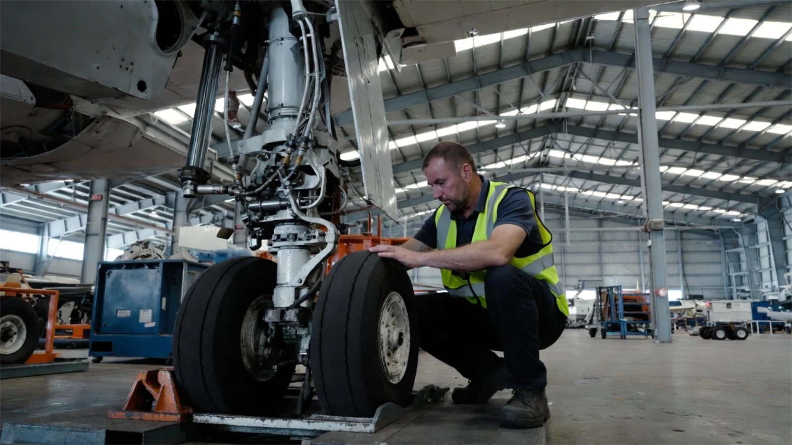Aircraft Maintenance Liability in Aviation Accident Cases Aircraft maintenance records and tagged components arranged for technical review