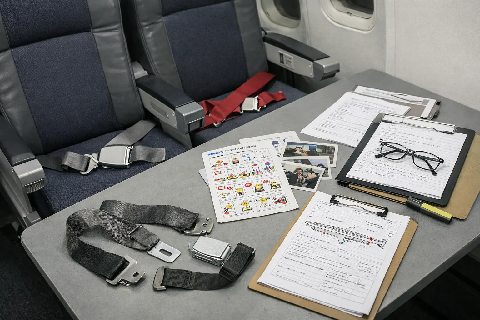 Crashworthiness and Survivability in Aviation Litigation Aircraft seat, restraint, and cabin components arranged for crashworthiness review